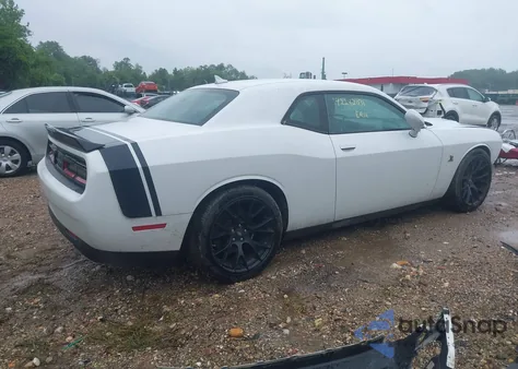 2018 Dodge Challenger R/T Scat Pack из США, поврежденный, VIN 2C3CDZFJ4JH228011